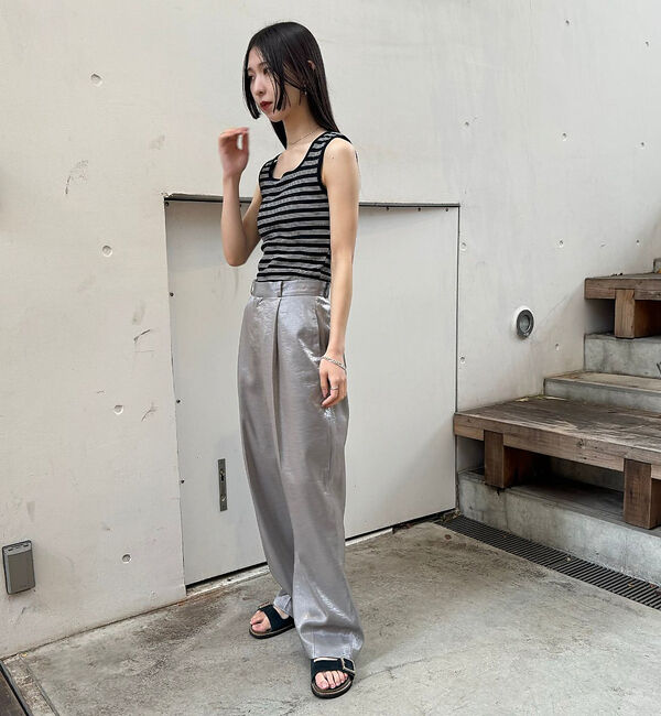 NOMINE「【Miller】Cup inスクエアタンクトップ」|キャミソール|