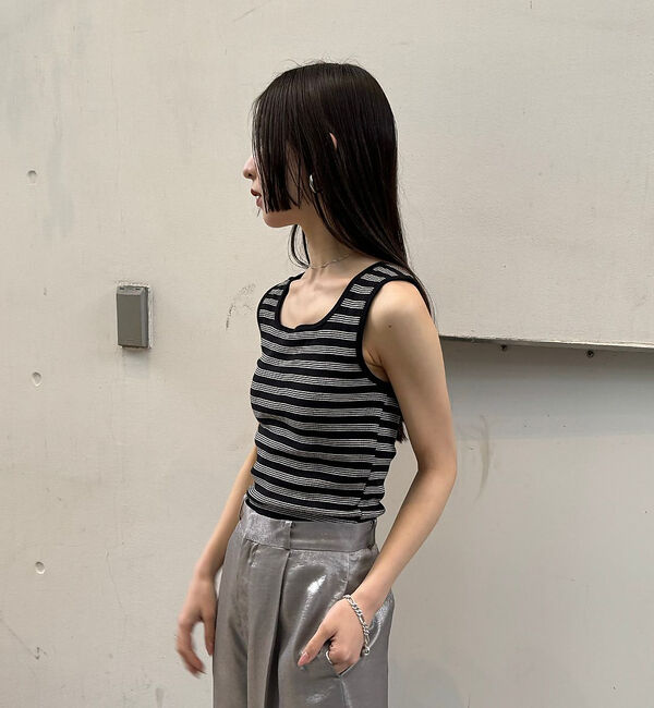 NOMINE「【Miller】Cup inスクエアタンクトップ」|キャミソール|