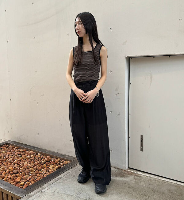 NOMINE「【Miller】Cup inスクエアタンクトップ」|キャミソール|