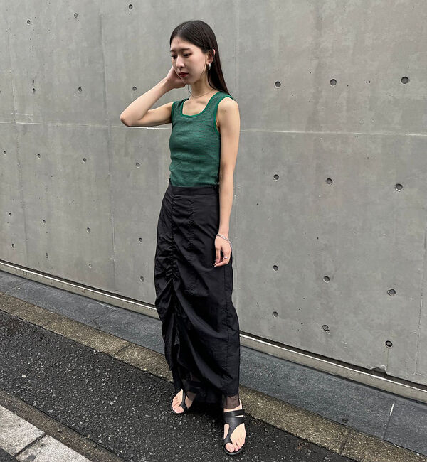 NOMINE「【Miller】Cup inスクエアタンクトップ」|キャミソール|