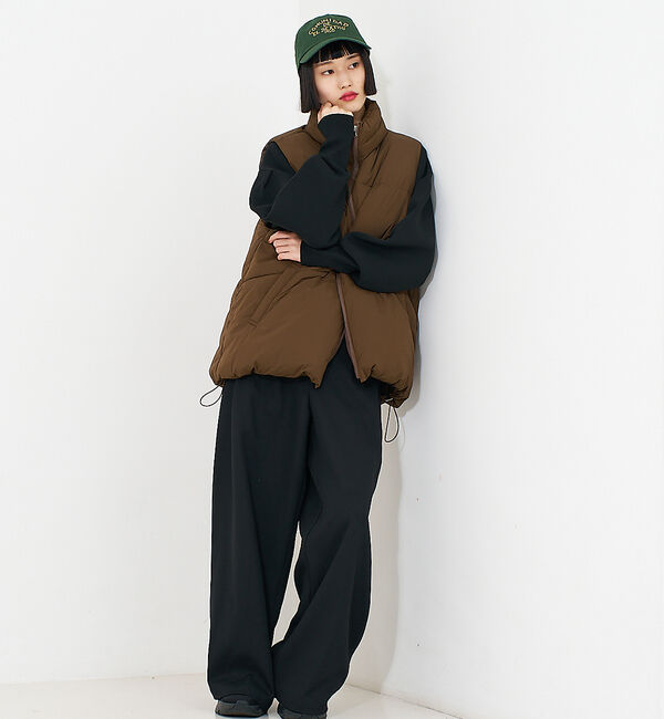 NOMINE「ボリューム パファーダウンベスト」|ベスト・ジレ|