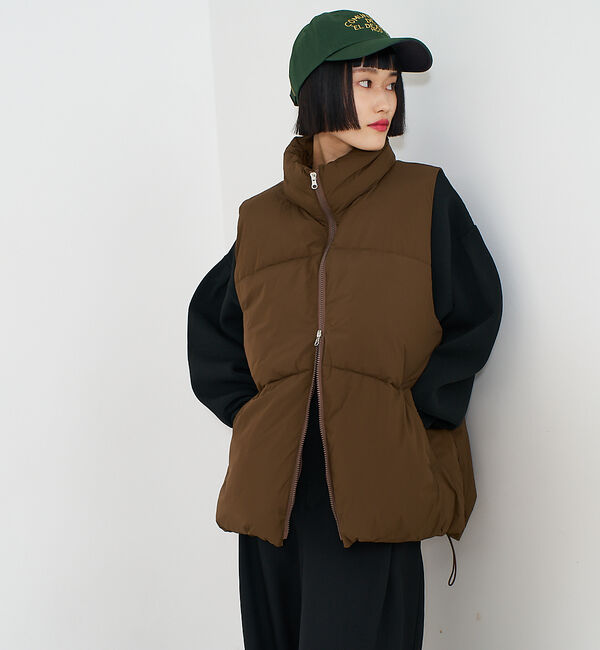 NOMINE「ボリューム パファーダウンベスト」|ベスト・ジレ|