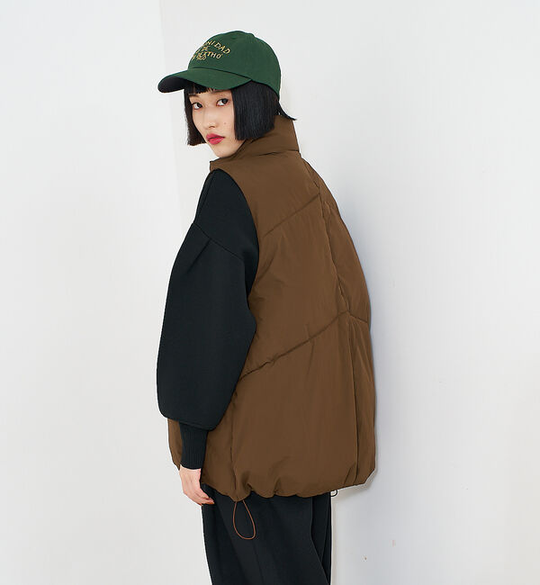 NOMINE「ボリューム パファーダウンベスト」|ベスト・ジレ|