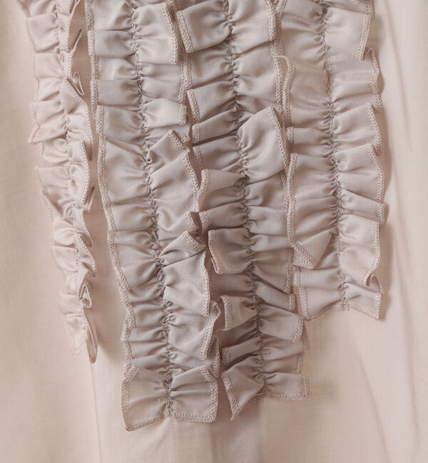 TIARA「Vネックフリルブラウス」|シャツ・ブラウス|