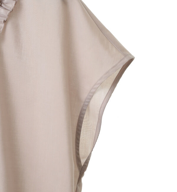 TIARA「Vネックフリルブラウス」|シャツ・ブラウス|