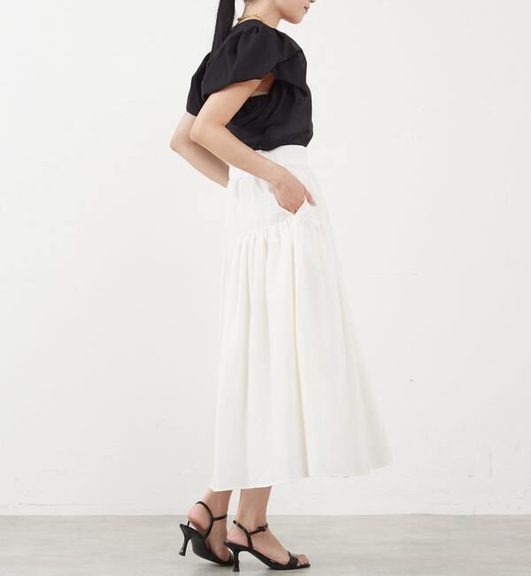 TIARA「ティアードロングスカート」|スカート|