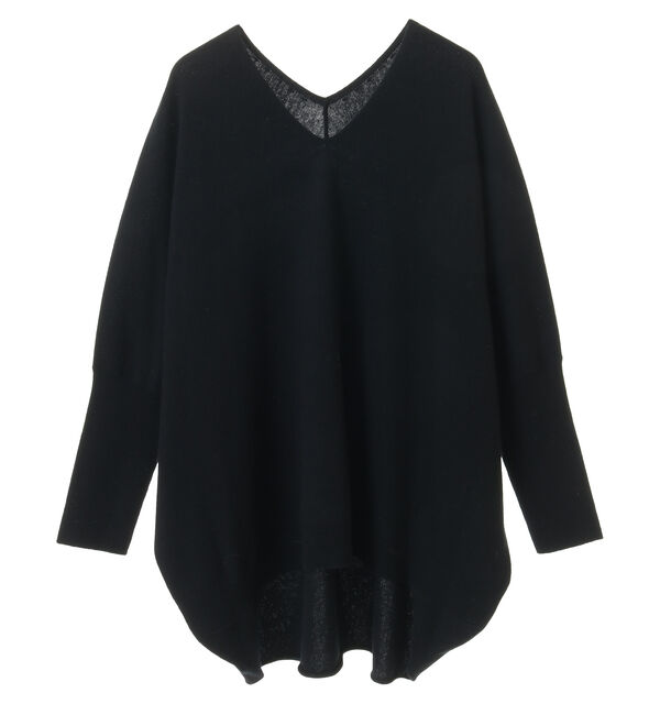 Liesse「カシミア混前後Vドルマンニット」|ニット・セーター|