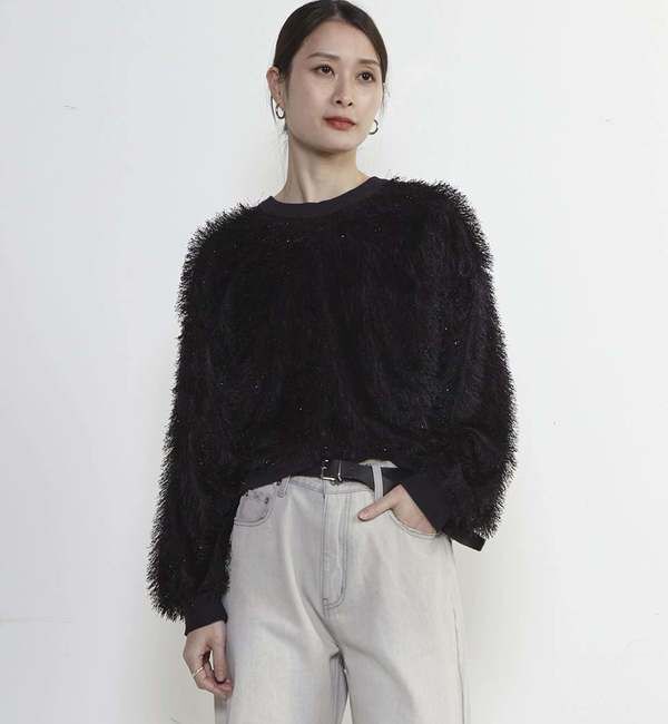 Soffitto「後ろオープンプルオーバー」|Tシャツ・カットソー|ブラック