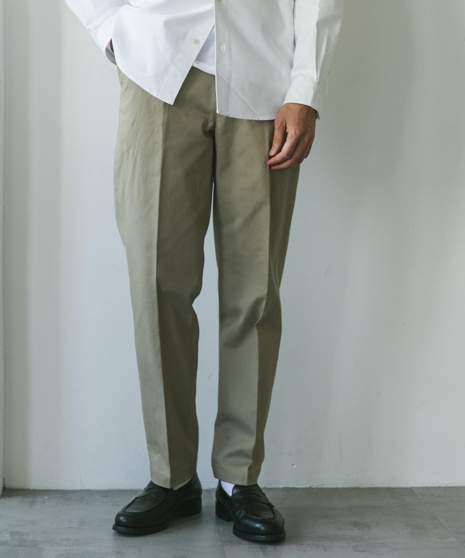 URBAN RESEARCH DOORS「チノテーパードトラウザー」|その他|ベージュ