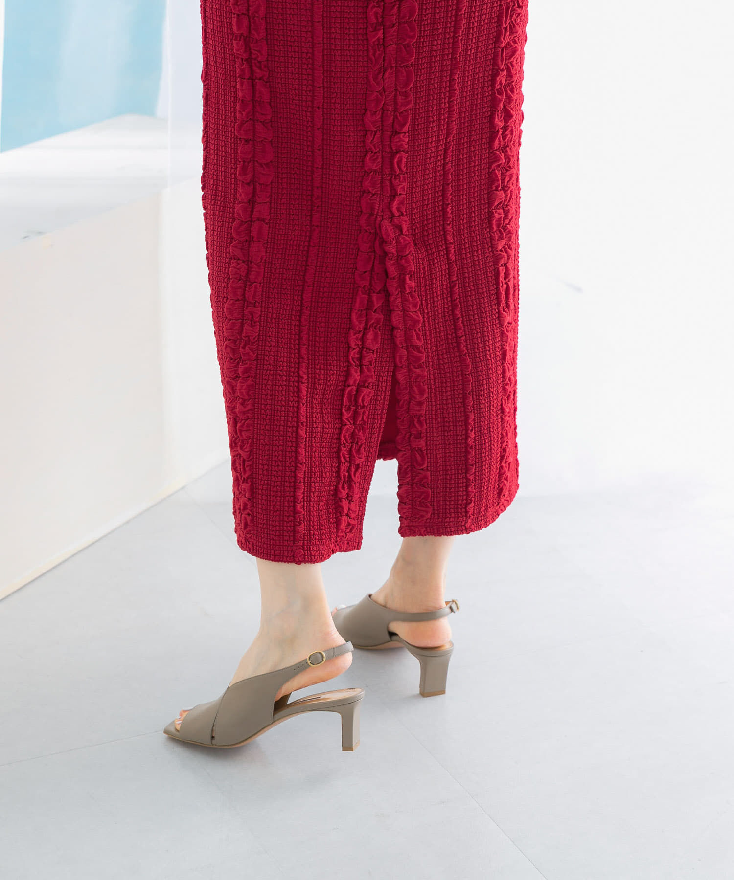 URBAN RESEARCH ROSSO「ジャガードイージーストレートスカート」|スカート|