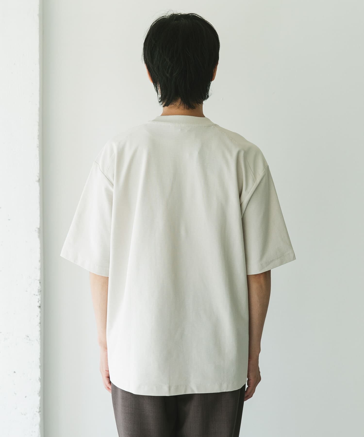 URBAN RESEARCH DOORS「ミラノリブシルケット ショートスリーブTシャツ」|Tシャツ・カットソー|