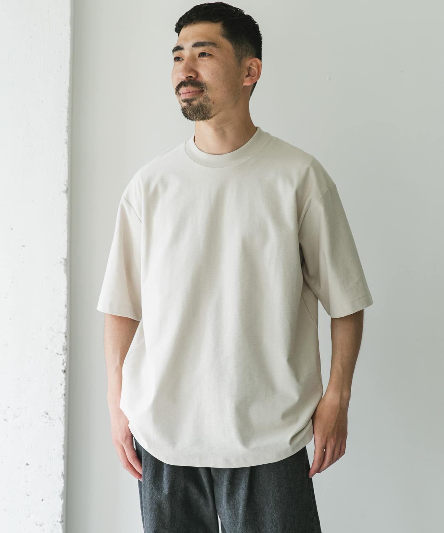 URBAN RESEARCH DOORS「ミラノリブシルケット ショートスリーブTシャツ」|Tシャツ・カットソー|