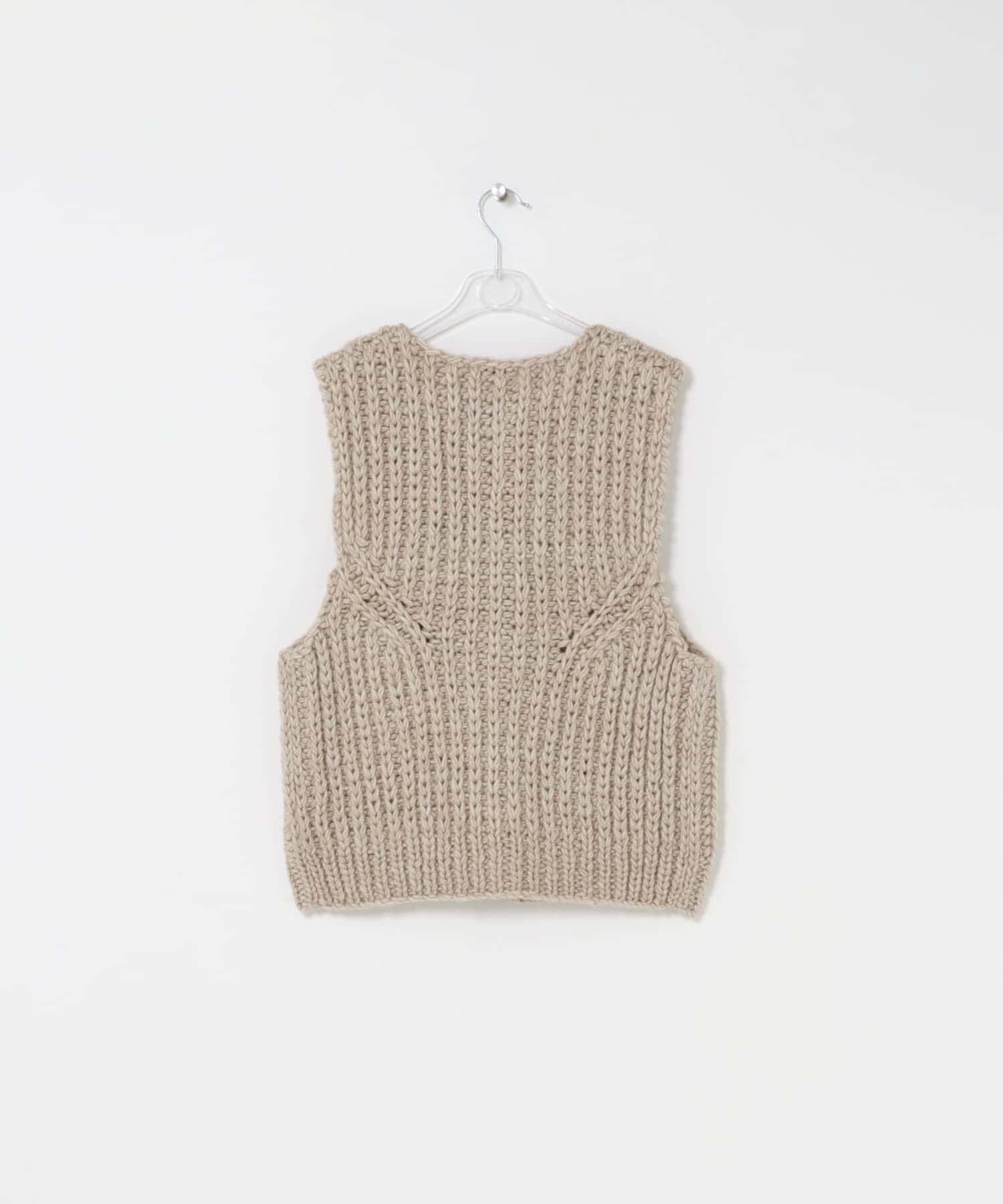 LAATO「hand knit vest」|ベスト・ジレ|