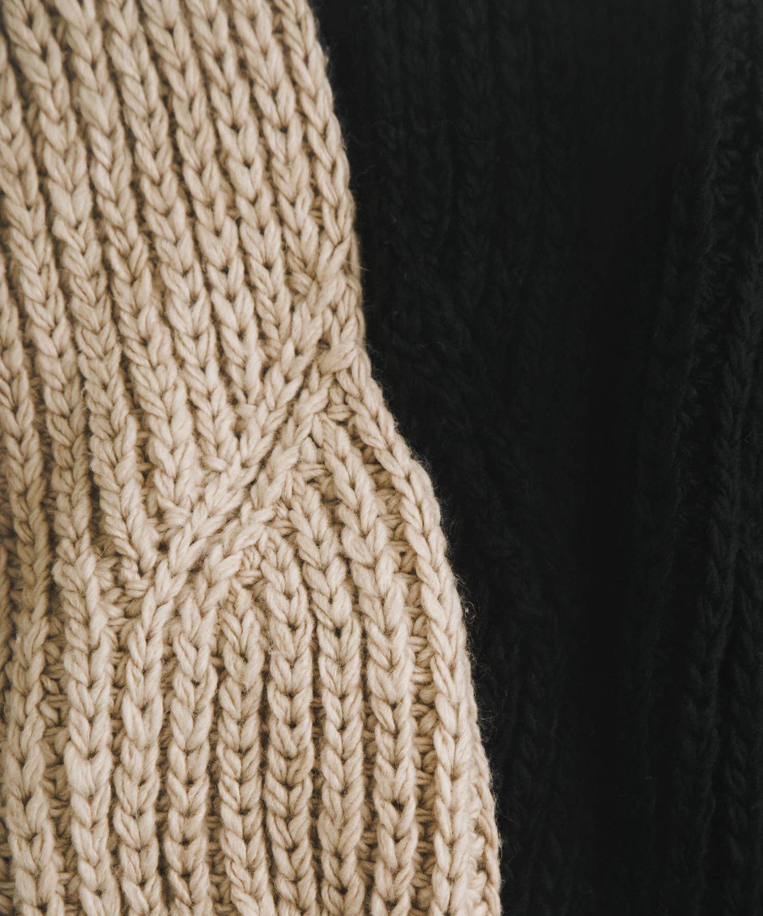 LAATO「hand knit vest」|ベスト・ジレ|