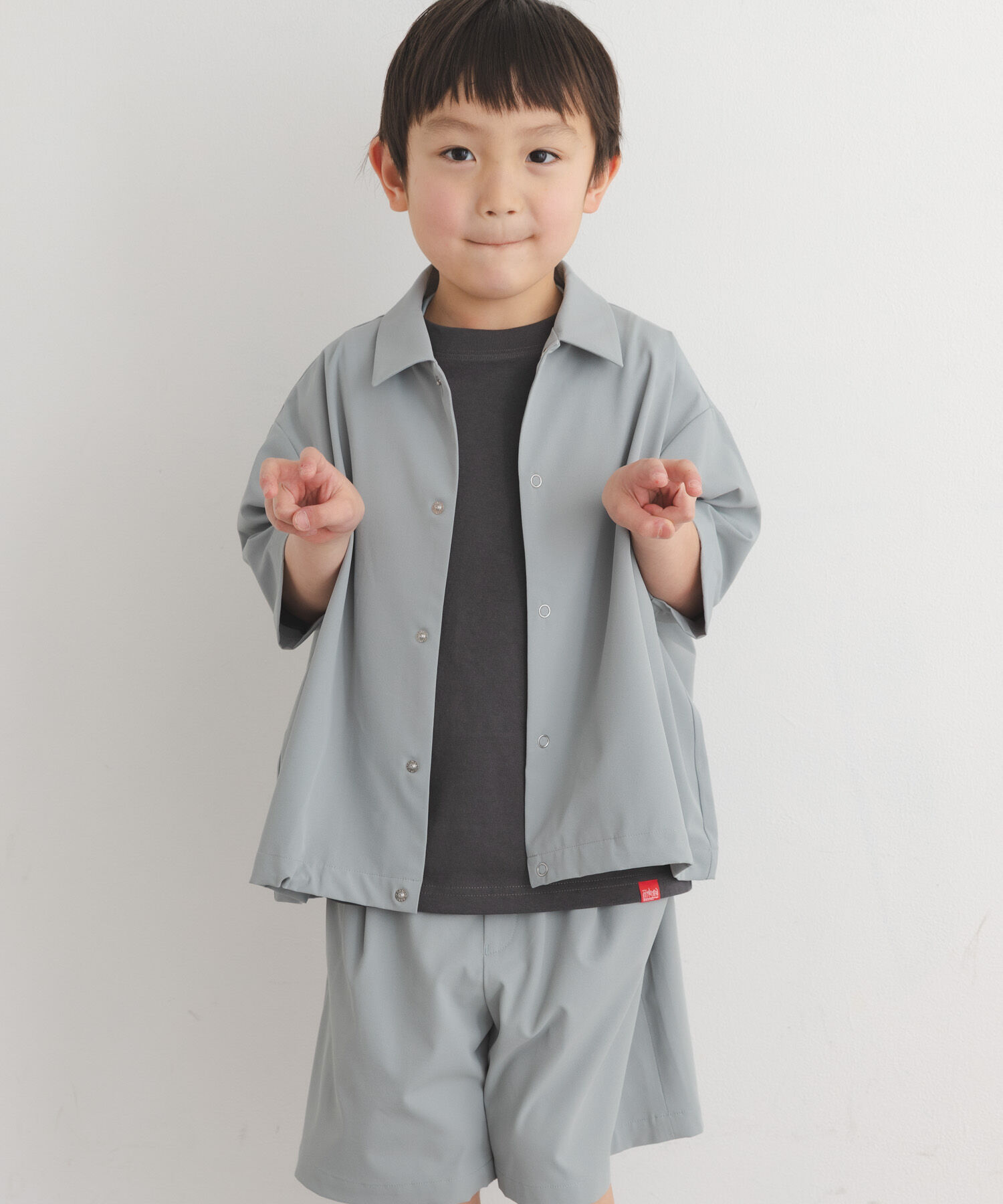 URBAN RESEARCH DOORS「『150サイズあり』『UR TECH』サマシェアシャツカーディガン(KIDS)」|その他|