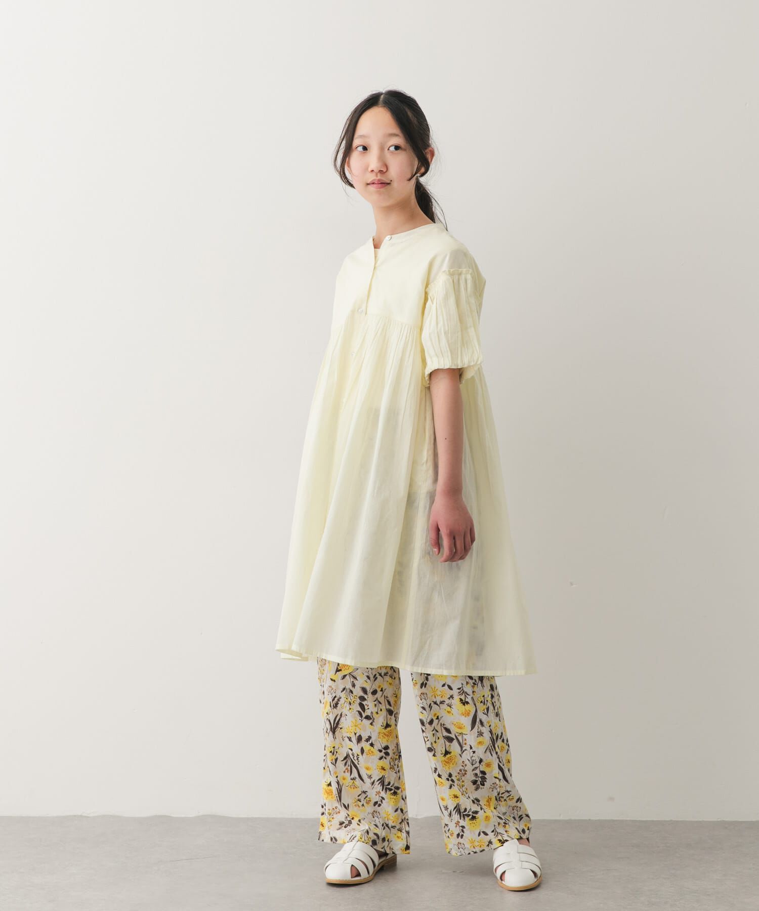 URBAN RESEARCH DOORS「『150サイズ』『親子リンク』フラワープリントイージーパンツ(KIDS)」|その他|