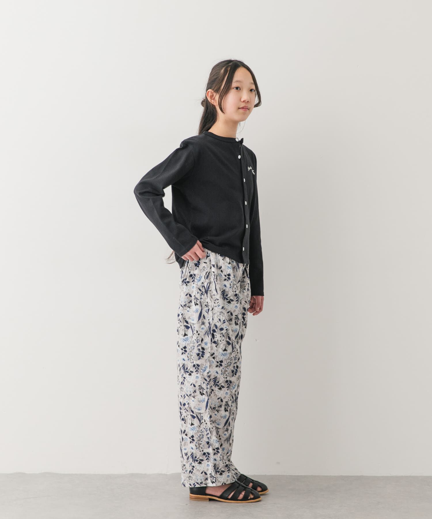 URBAN RESEARCH DOORS「『150サイズ』『親子リンク』フラワープリントイージーパンツ(KIDS)」|その他|