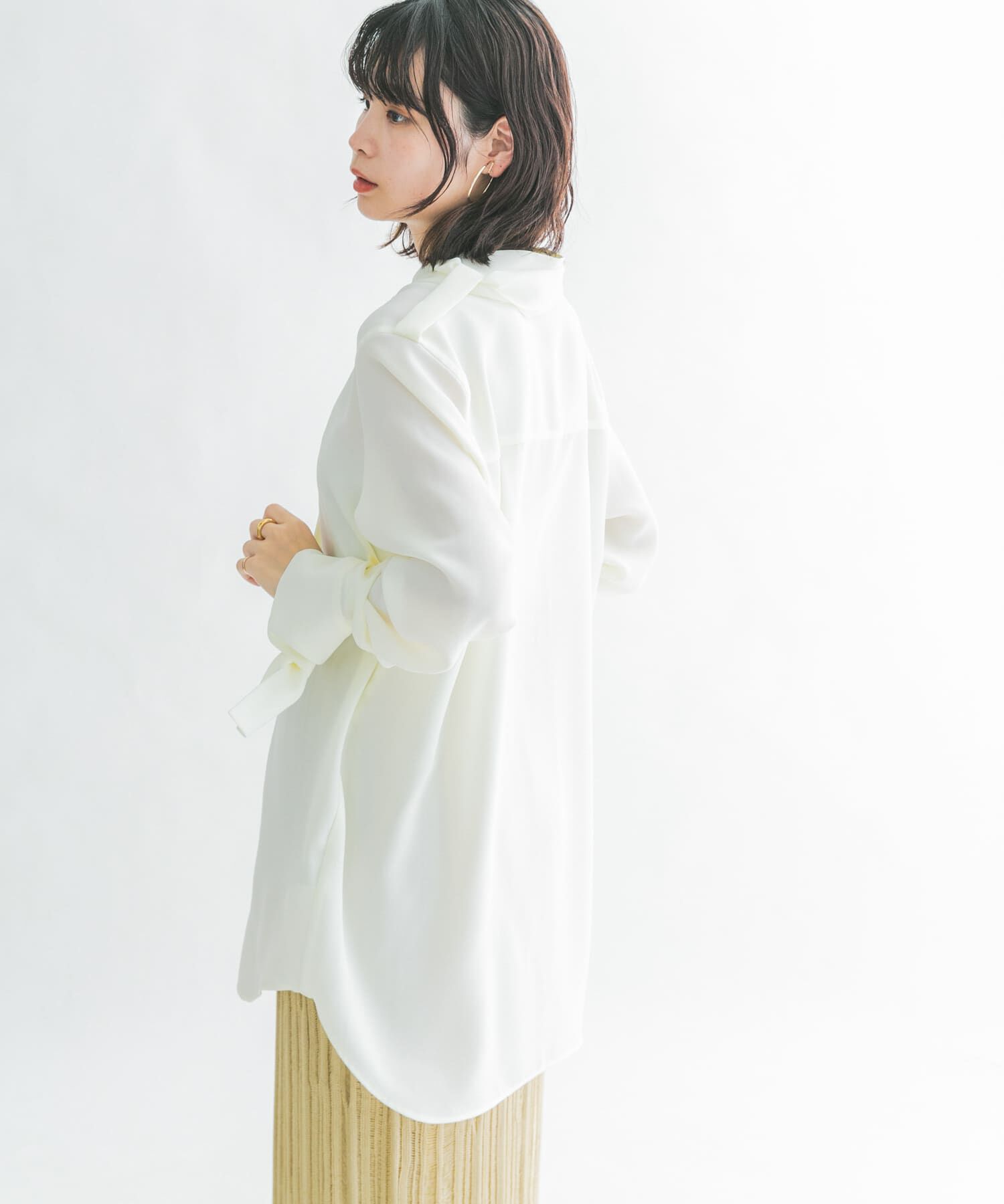  「ロングタイシャツ」|シャツ・ブラウス|