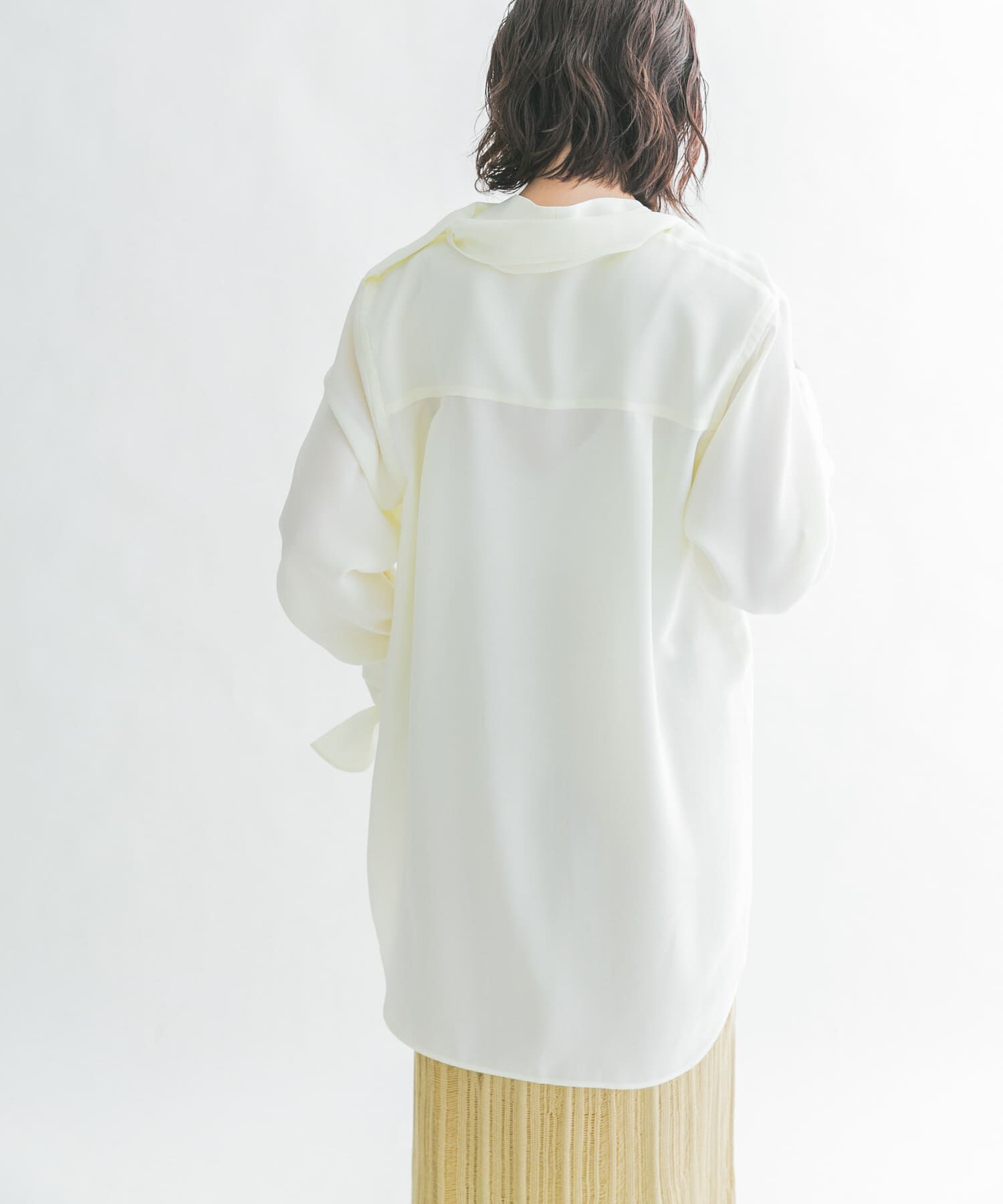  「ロングタイシャツ」|シャツ・ブラウス|