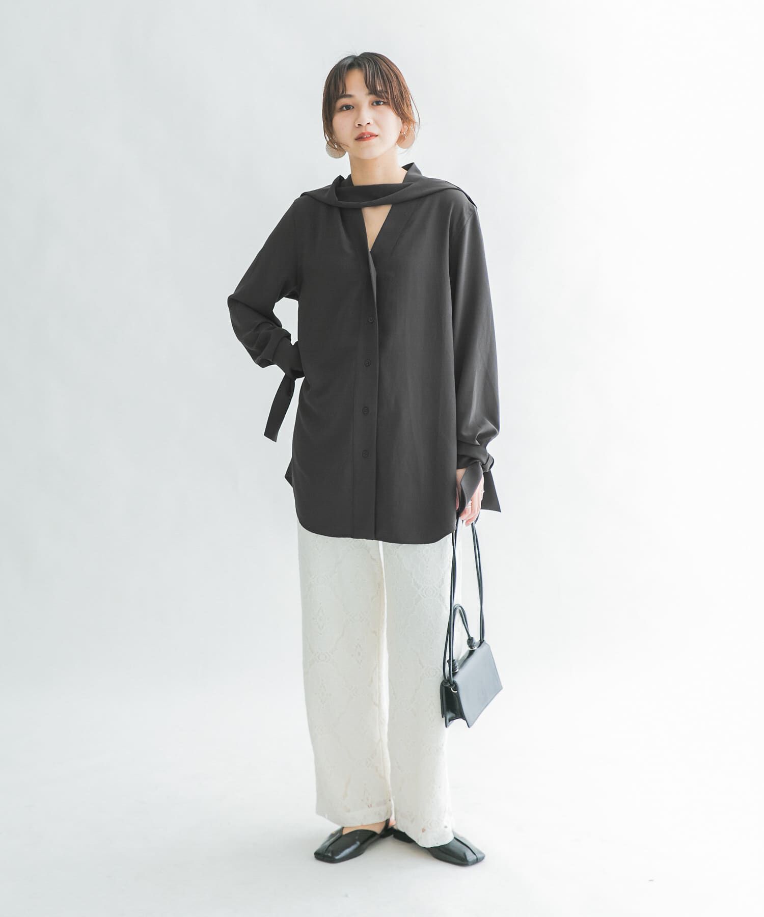  「ロングタイシャツ」|シャツ・ブラウス|