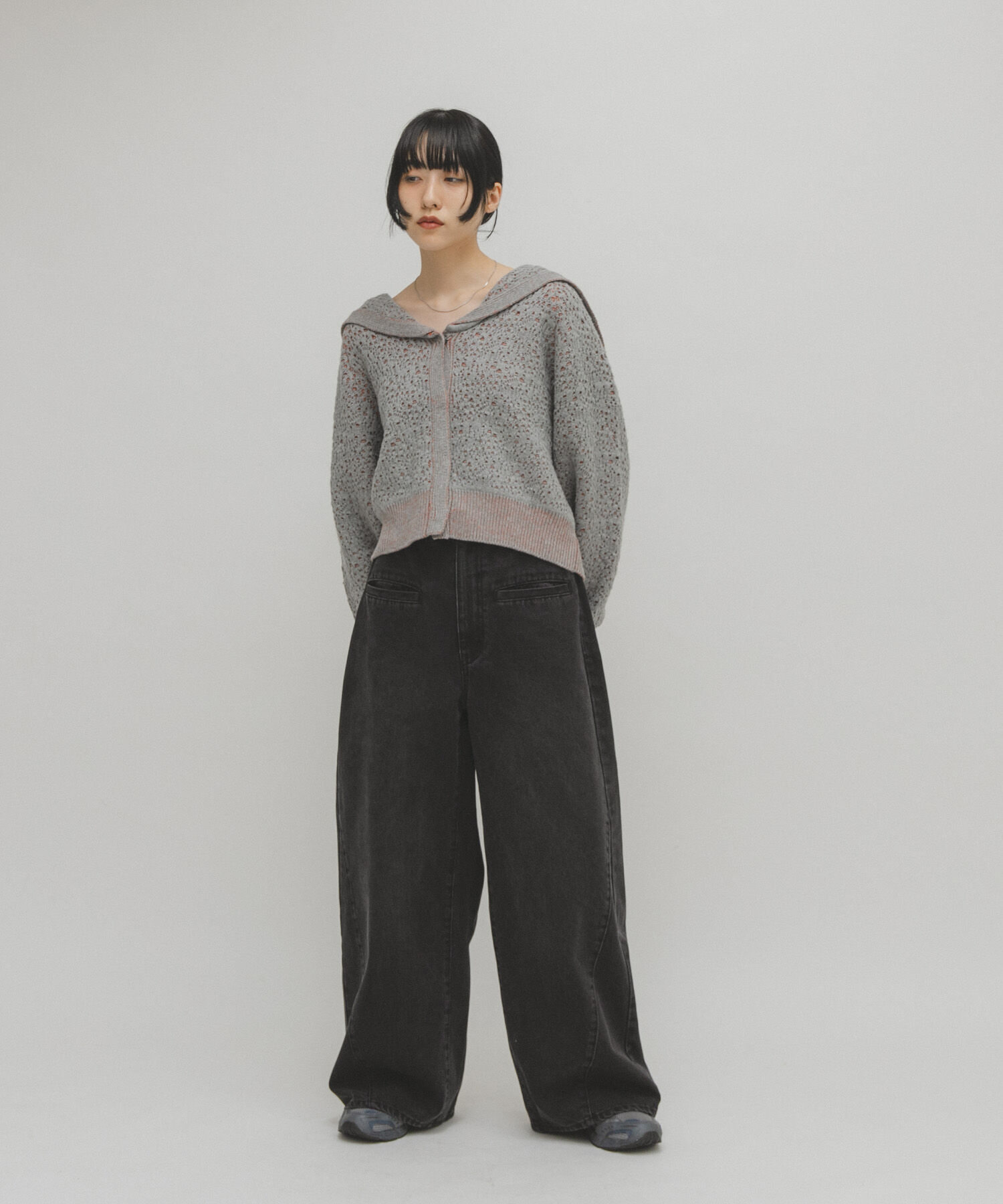  「WIDEレッグアジャストデニム」|デニム|