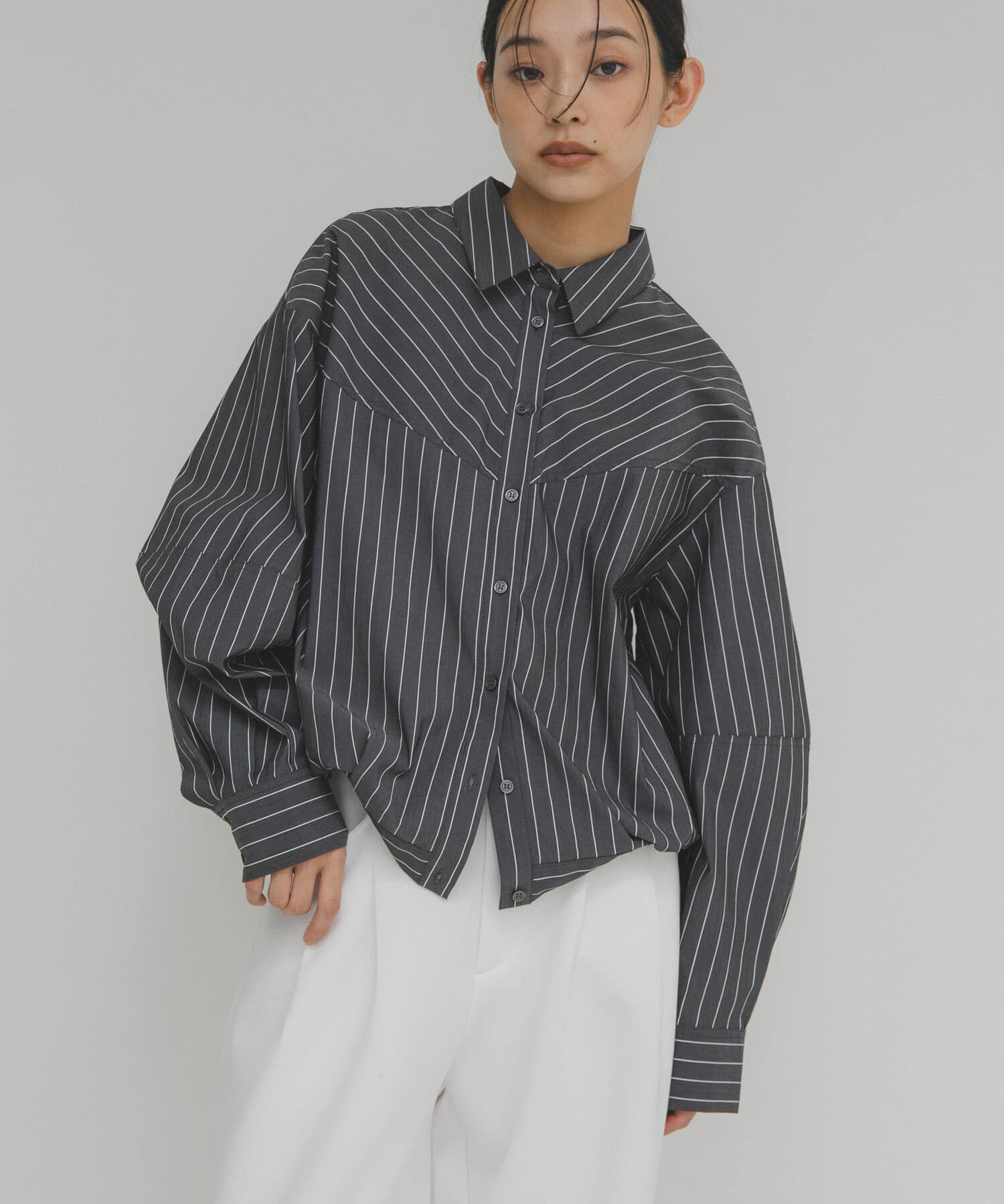  「コクーンフォルムシャツ」|シャツ・ブラウス|