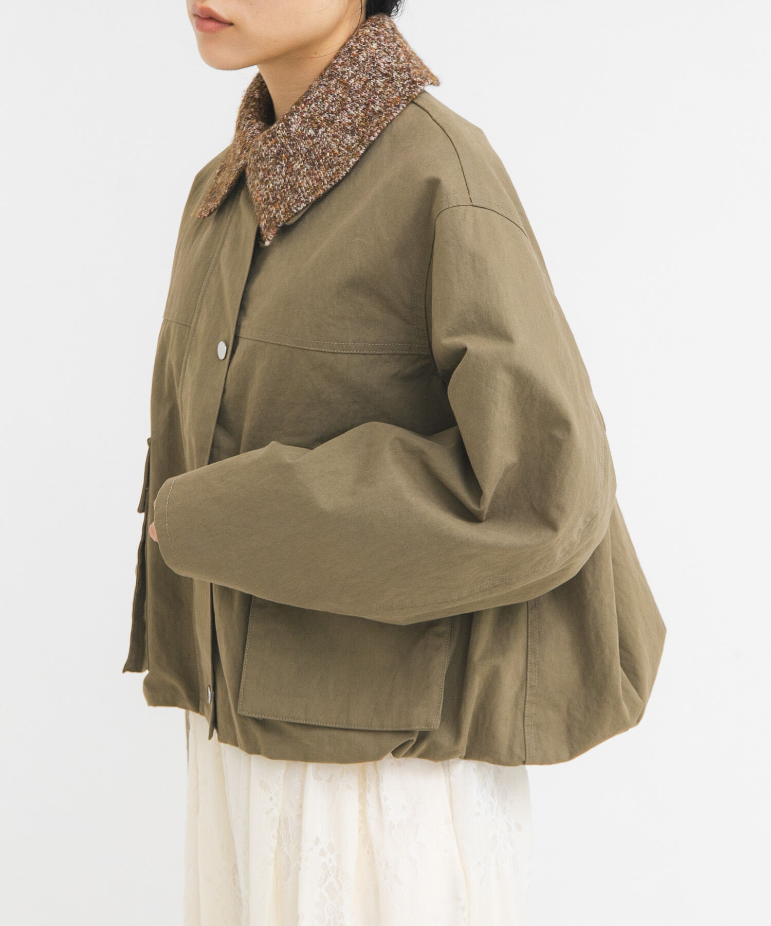  「2WAYカラーバルーンブルゾン」|ブルゾン・スタジャン|