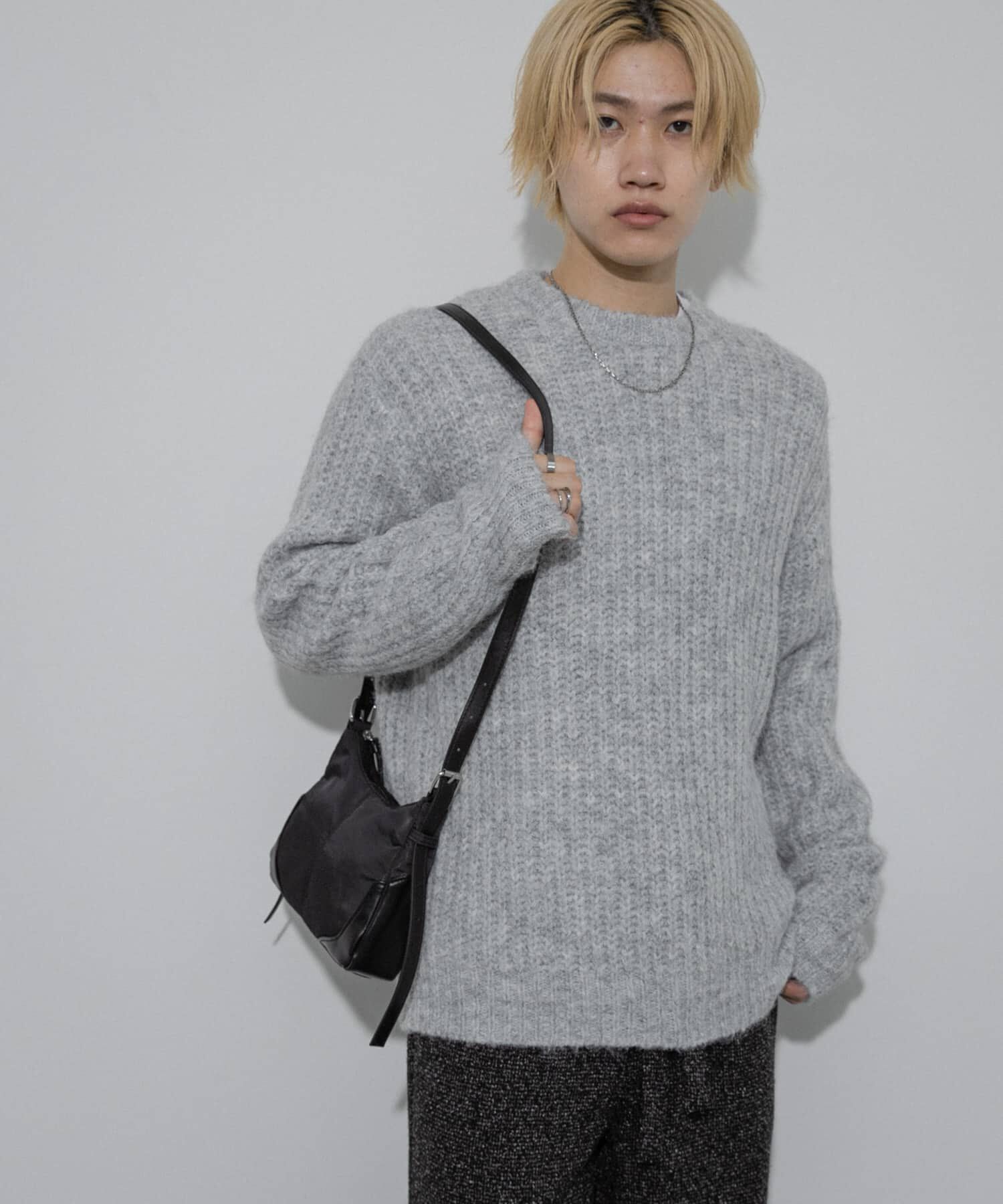 SENSE OF PLACE by URBAN RESEARCH「シャギークルーネックニット」|ニット・セーター|