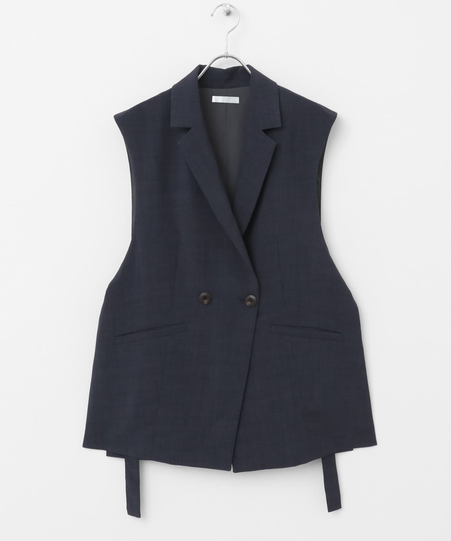 SENSE OF PLACE by URBAN RESEARCH「『UR TECH DRYLUXE』リネンライクサイドベルトジレ」|ベスト・ジレ|