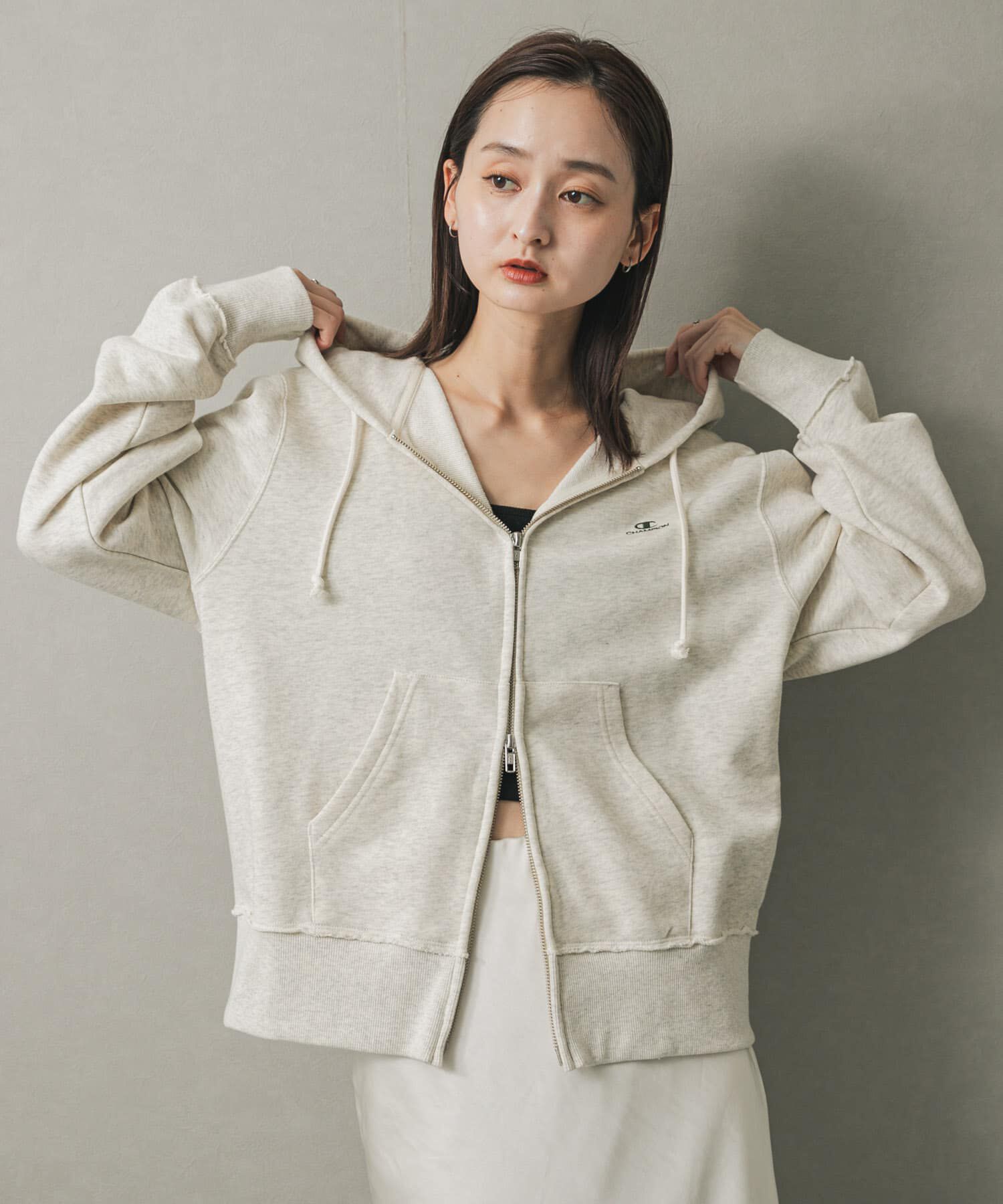 SENSE OF PLACE by URBAN RESEARCH「『別注』Champion&times;SENSE OF PLACE　ジップパーカー」|パーカー|