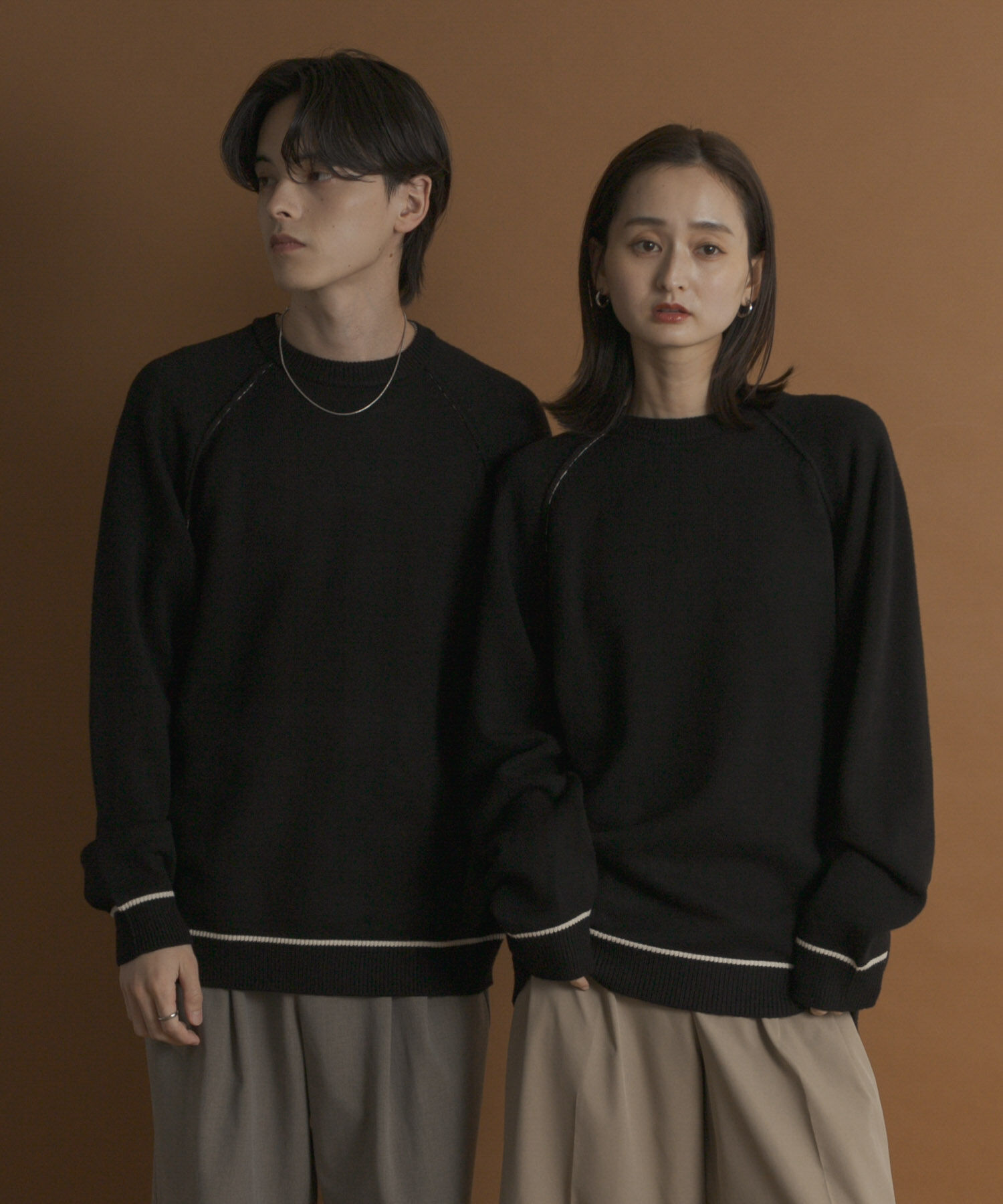 SENSE OF PLACE by URBAN RESEARCH「『一部WEB限定ｶﾗｰ』『洗濯可/毛玉防止』ｽﾄﾚｯﾁﾊｲｼｮｸﾗｲﾝﾆ」|ニット・セーター|