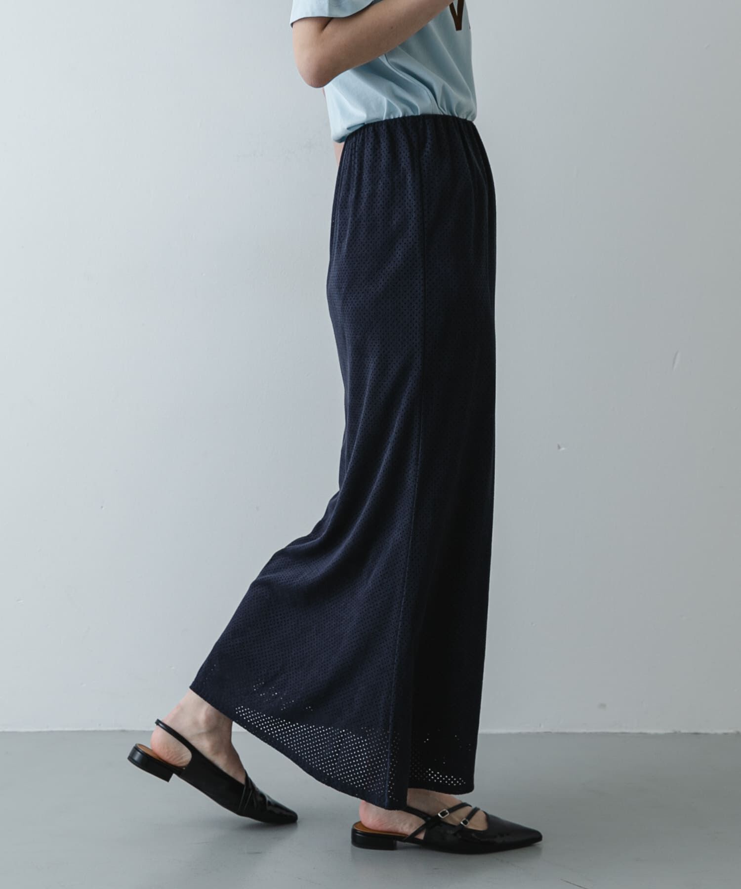 SENSE OF PLACE by URBAN RESEARCH「FSパンチングナロースカート」|スカート|