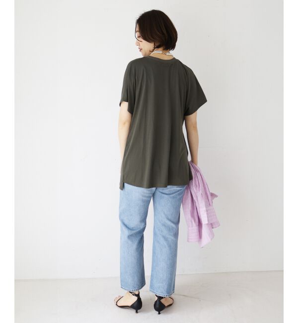  「《WEB限定アイテム》ツイストデザイントップス」|Tシャツ・カットソー|