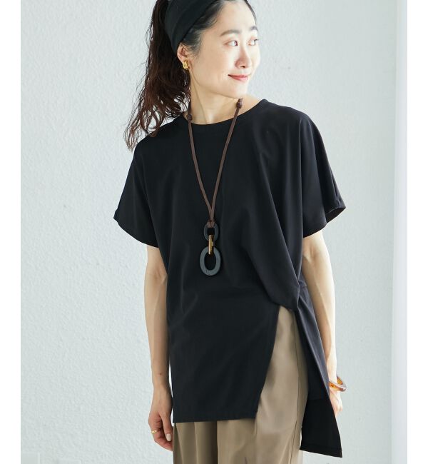  「《WEB限定アイテム》ツイストデザイントップス」|Tシャツ・カットソー|