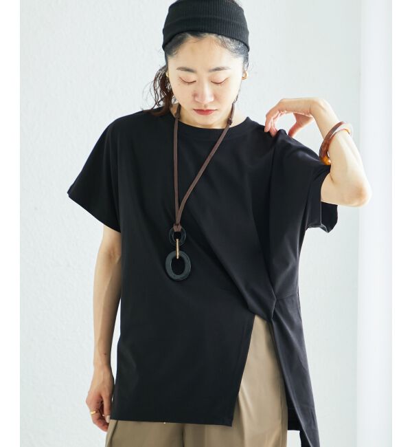  「《WEB限定アイテム》ツイストデザイントップス」|Tシャツ・カットソー|