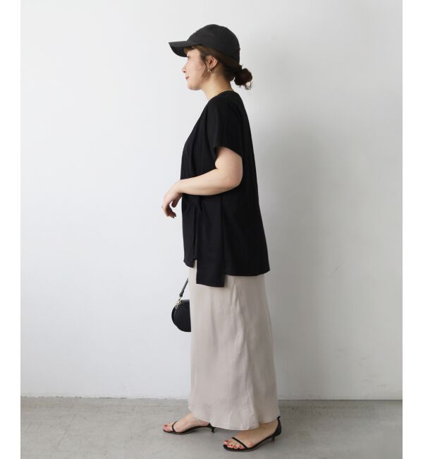  「《WEB限定アイテム》ツイストデザイントップス」|Tシャツ・カットソー|