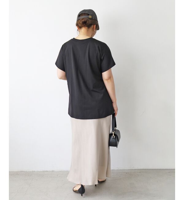  「《WEB限定アイテム》ツイストデザイントップス」|Tシャツ・カットソー|