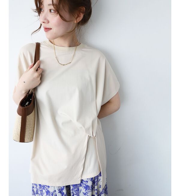  「《WEB限定アイテム》ツイストデザイントップス」|Tシャツ・カットソー|