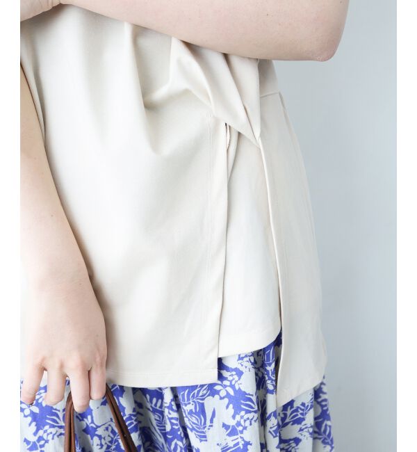  「《WEB限定アイテム》ツイストデザイントップス」|Tシャツ・カットソー|