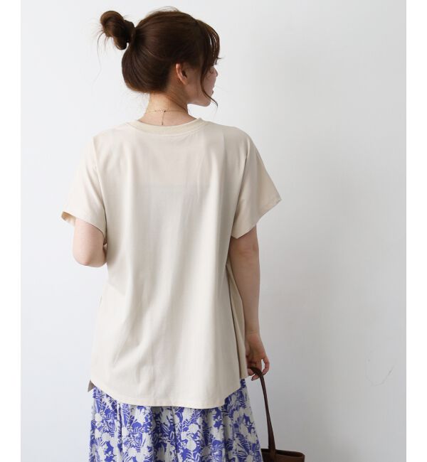  「《WEB限定アイテム》ツイストデザイントップス」|Tシャツ・カットソー|