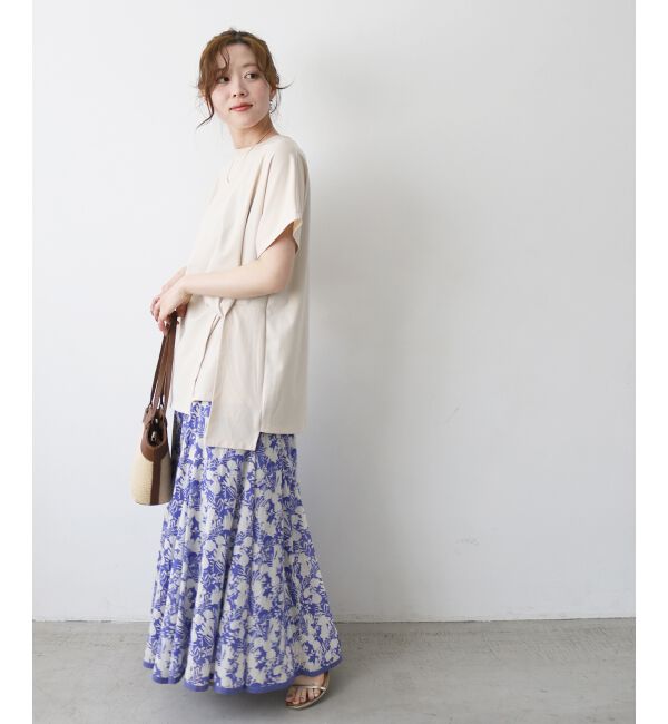  「《WEB限定アイテム》ツイストデザイントップス」|Tシャツ・カットソー|