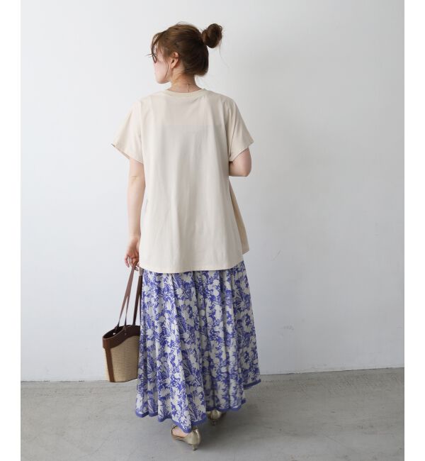  「《WEB限定アイテム》ツイストデザイントップス」|Tシャツ・カットソー|