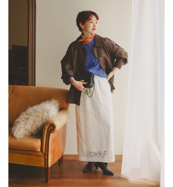  「ステンカラー合皮ジャケット」|その他|