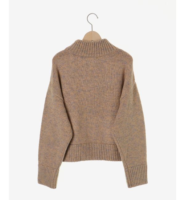  「ミックスカラーハイネックニット」|ニット・セーター|