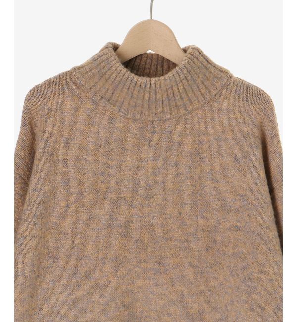  「ミックスカラーハイネックニット」|ニット・セーター|