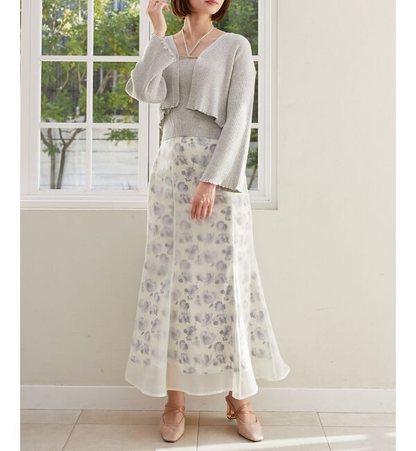 MAJESTICLEGON「シアーレイヤードマーメイドスカート」|スカート|