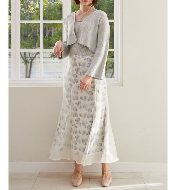 MAJESTICLEGON「シアーレイヤードマーメイドスカート」|スカート|