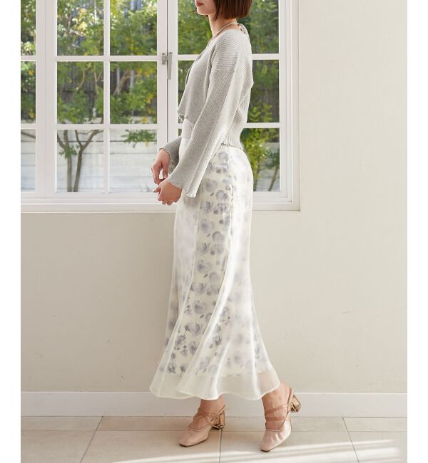 MAJESTICLEGON「シアーレイヤードマーメイドスカート」|スカート|