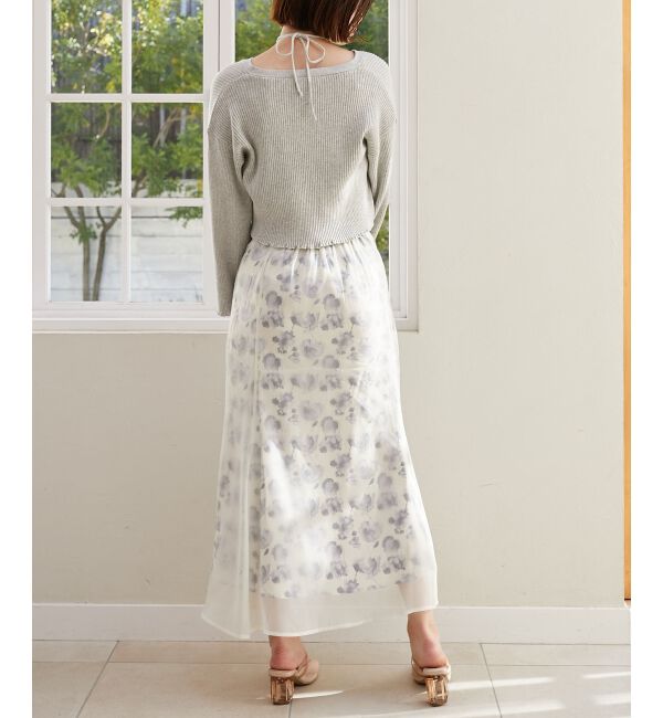 MAJESTICLEGON「シアーレイヤードマーメイドスカート」|スカート|