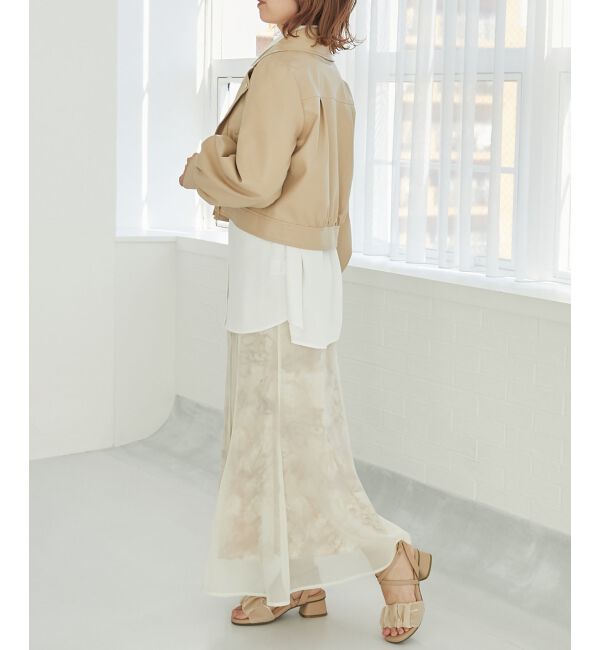 MAJESTICLEGON「シアーレイヤードマーメイドスカート」|スカート|